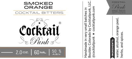 Smoked Orange Cocktail Bitters