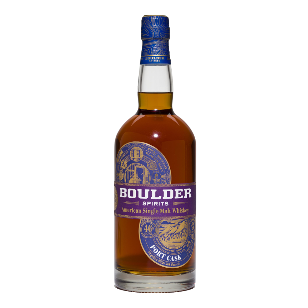 Boulder American Single Malt Whiskey Port Cask Finish